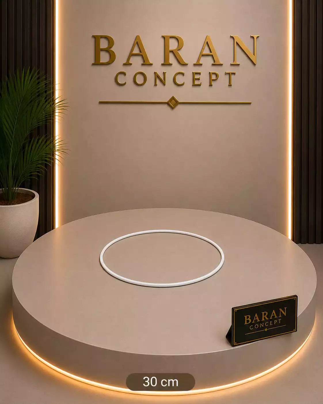 30 CM DEKORATİF TEL HALKA