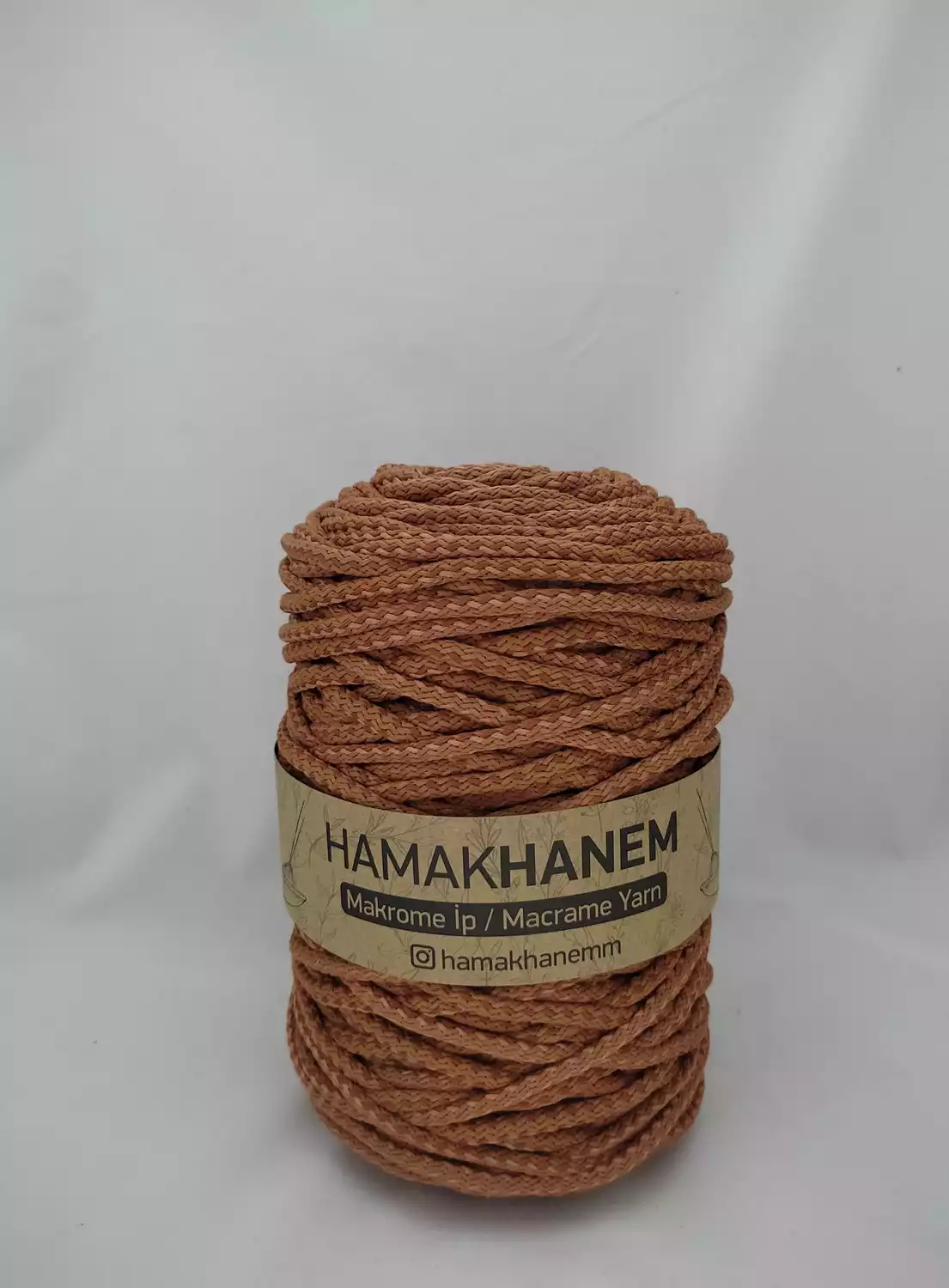 Makrome ip (Bakır rengi) 7mm