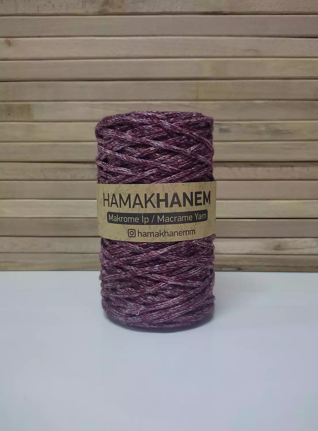 Makrome ip (Bordo Alaca) 5mm