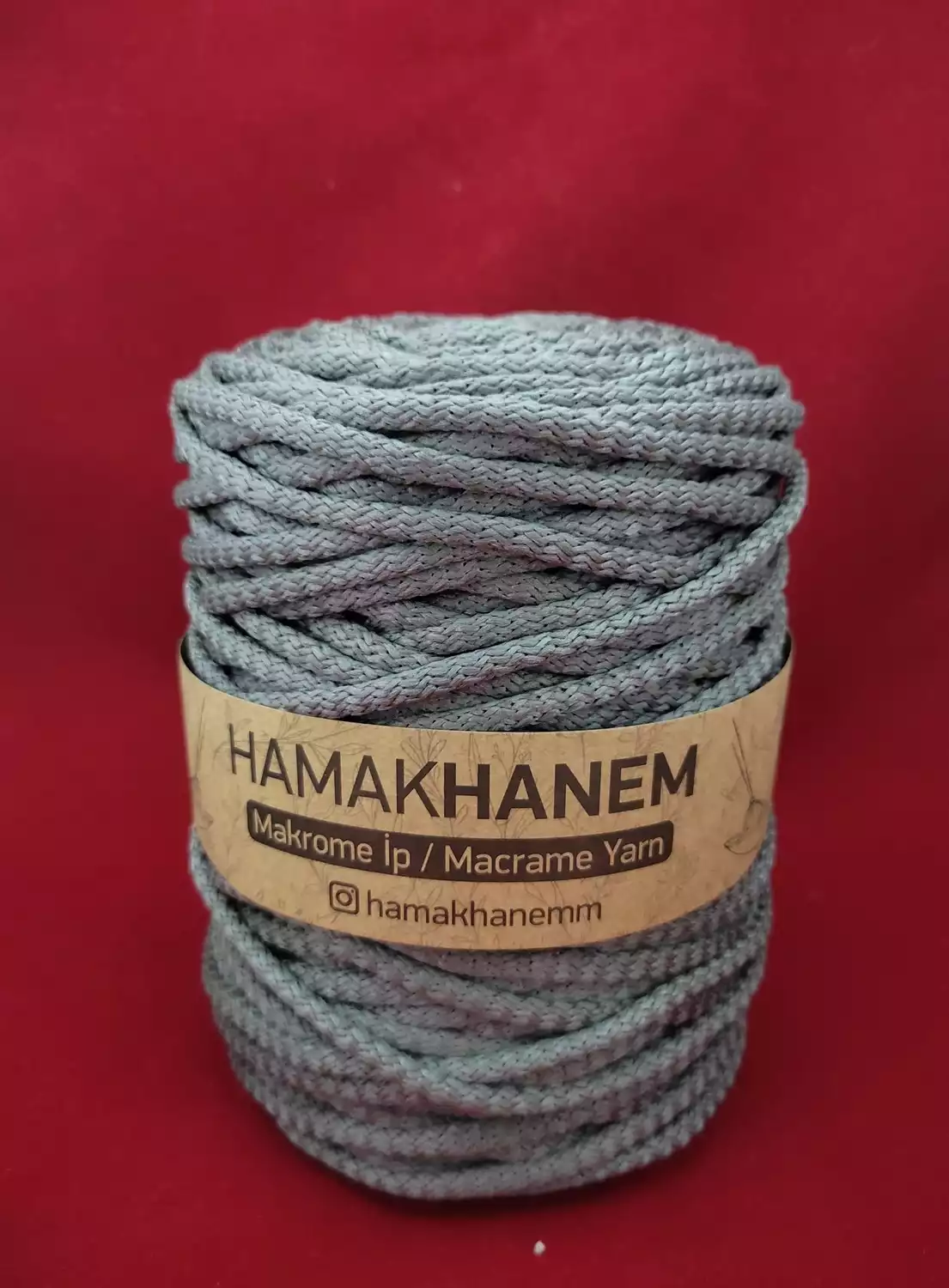 Makrome ip (Gri) 7mm