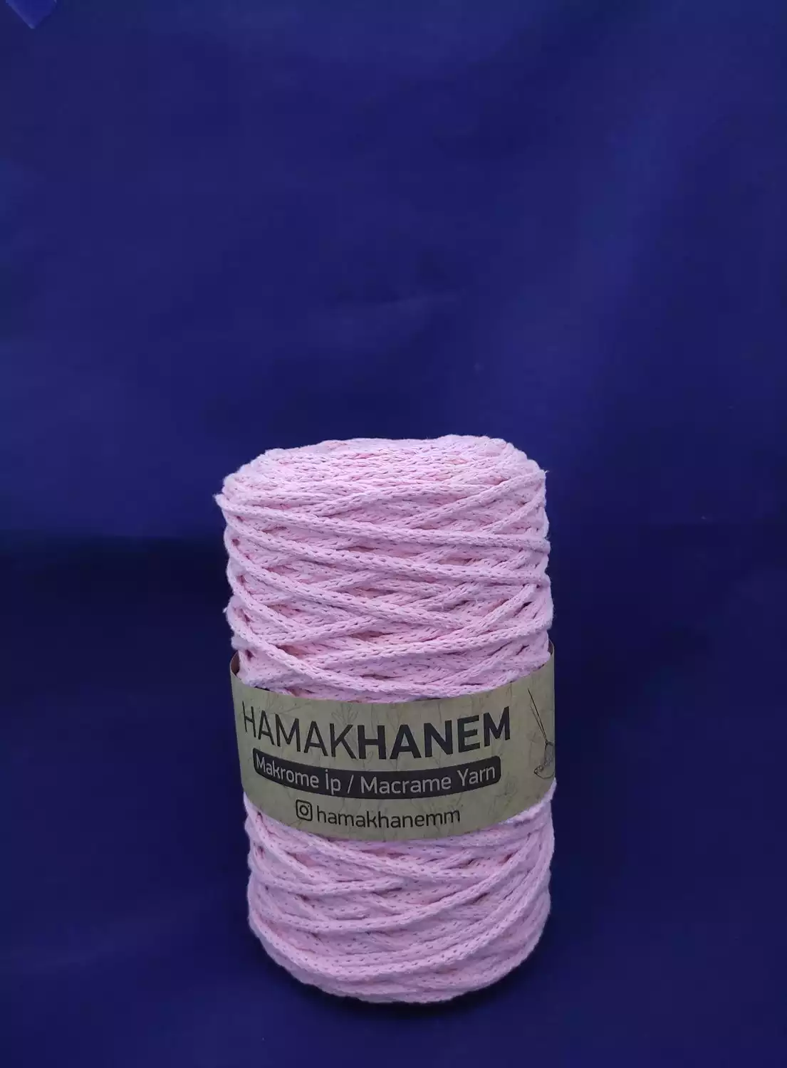 Makrome ip (Pembe) 5mm