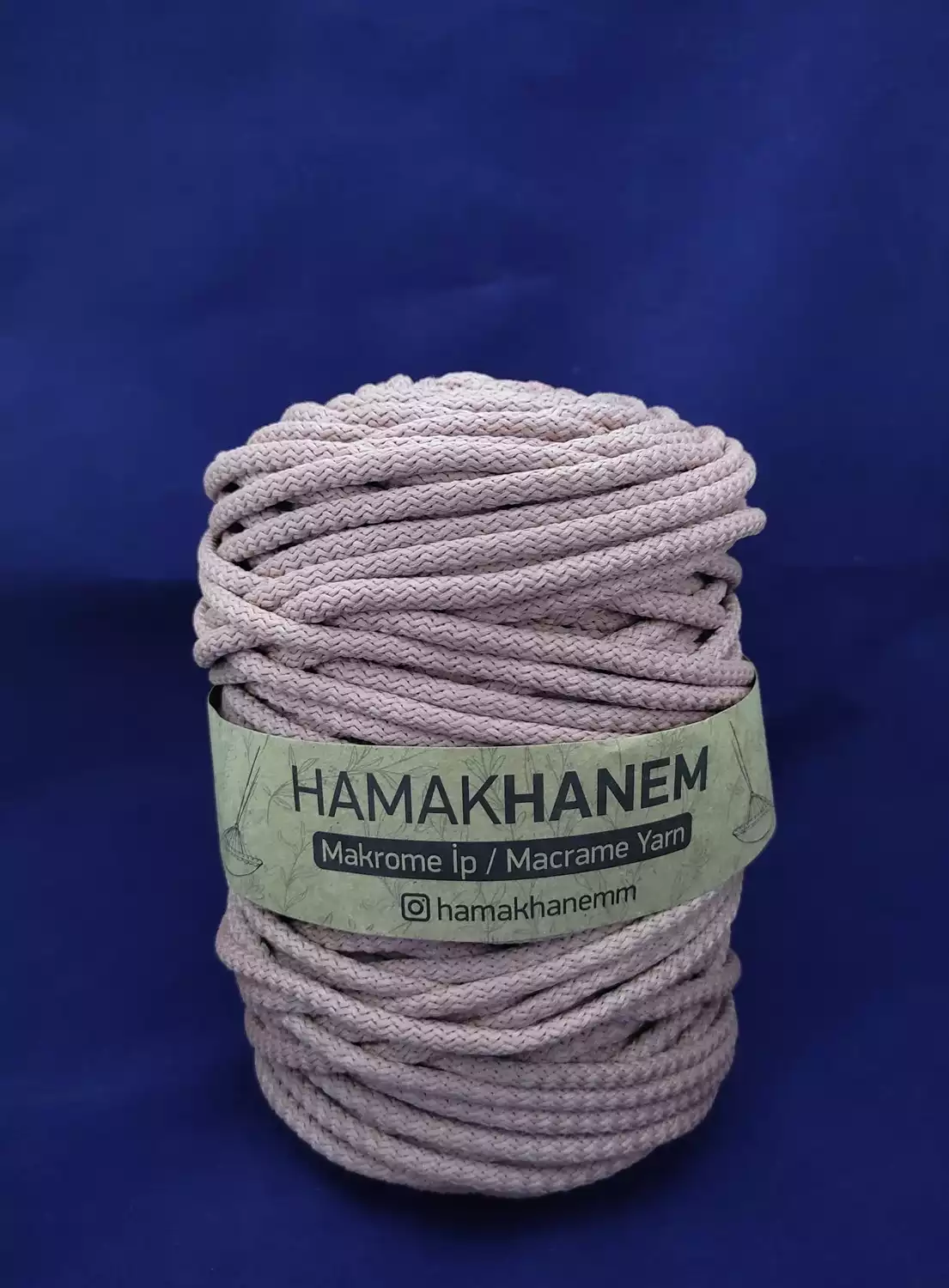 Makrome ip (Pembe) 7mm