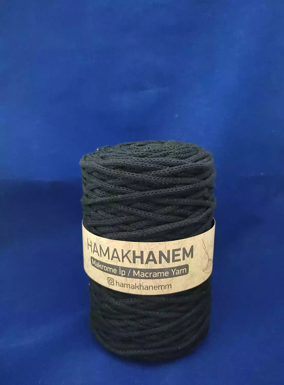 Makrome ip (Siyah) 5mm